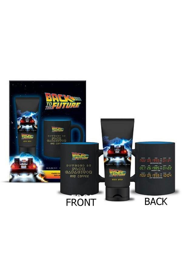 Back To The Future Powered by Coffee Gift Set Body Wash 100ml and Coffee Mug