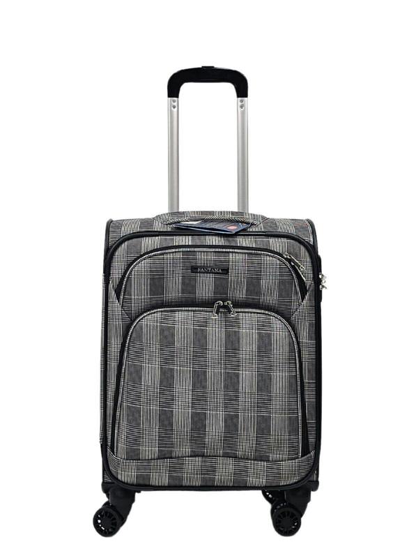 Eagle Luggage Lightweight Print Suitcases 8 Wheel Luggage Travel Soft Bags Set