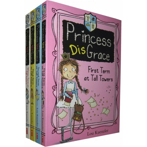 Princess Disgrace 4 Books Set Collection By Lou Kuenzler