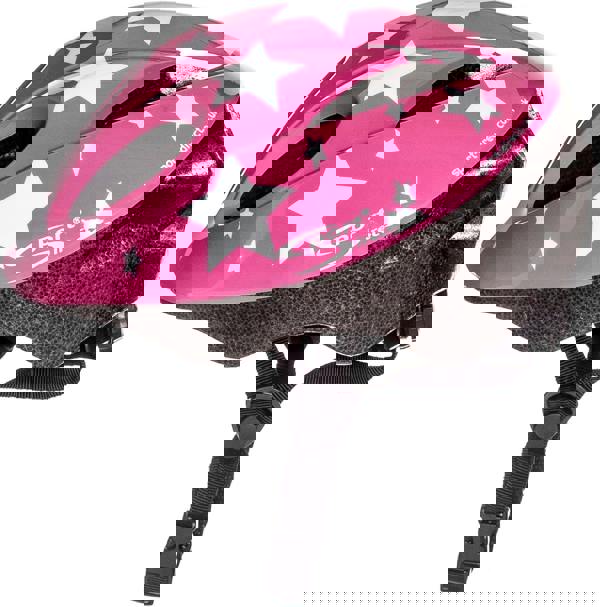 Sport Direct "Pink Star" Pink Kids Bike Helmet Extra Small 48-52cm