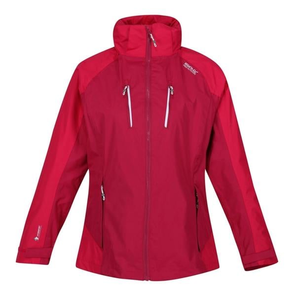 Regatta Womens/Ladies Calderdale IV Waterproof Jacket - Berry/Pink Potion - 