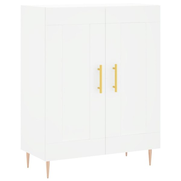 Berkfield Highboard White 69.5x34x180 cm Engineered Wood