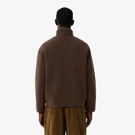 Lacoste BH8672 High Neck Sherpa Jacket