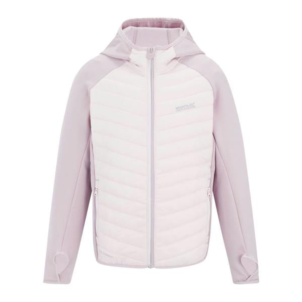 Regatta Childrens/Kids Andreson Hybrid Padded Jacket - Powder Lilac/Pink Haze