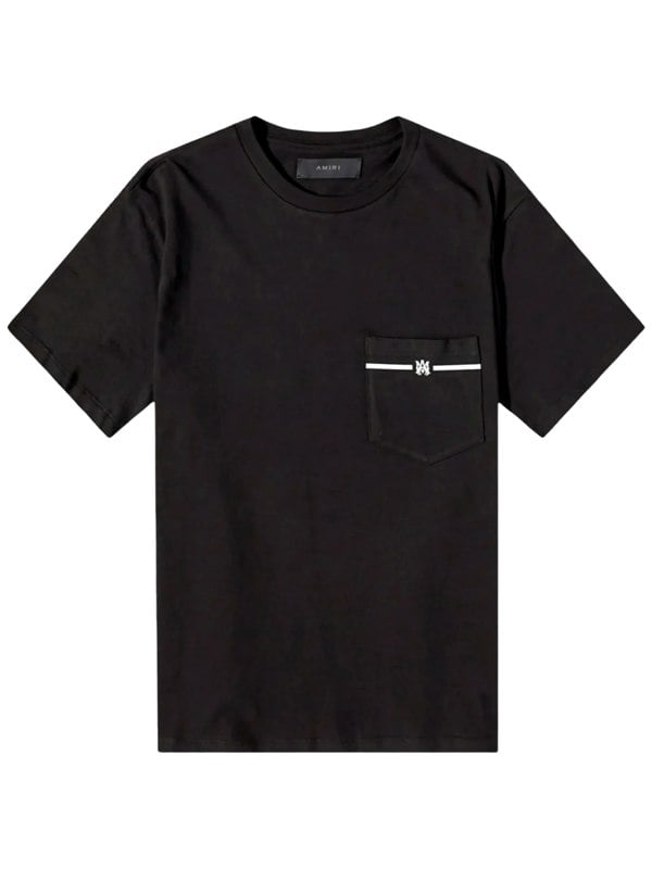 AMIRI MA POCKET TEE BLACK