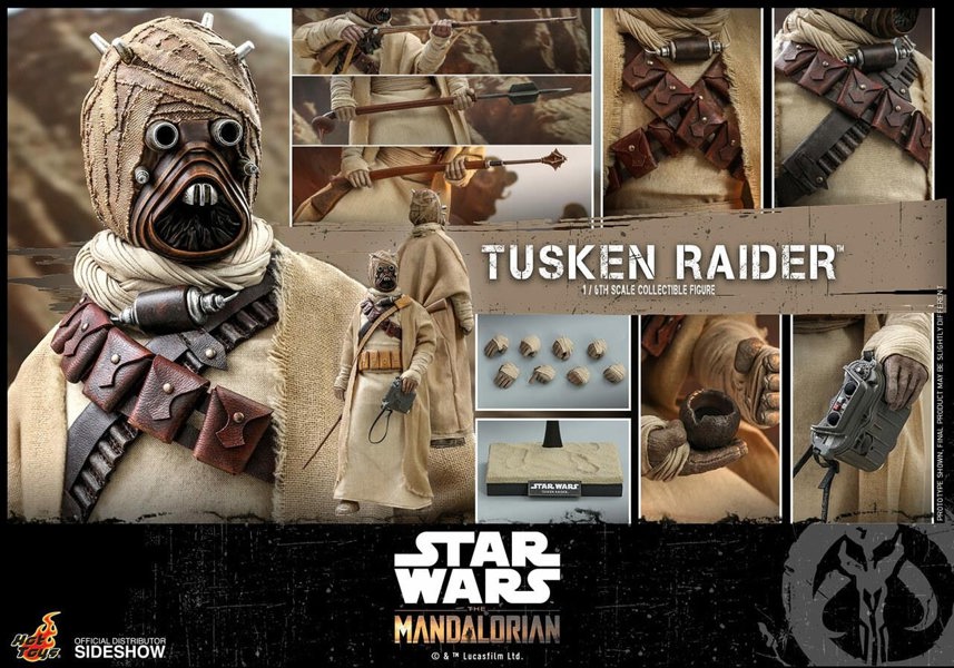 tusken raider the mandalorian 1:6 scale figure hot toys 907370