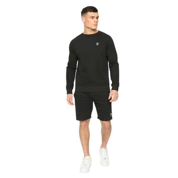 Crosshatch Mens Cresswill Shorts - Black - 