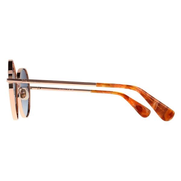 Max Mara Sunglasses MM0096 33W Gold Blue Gradient