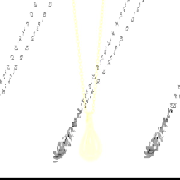 Teardrop Necklace Gold - Reeves & Reeves
