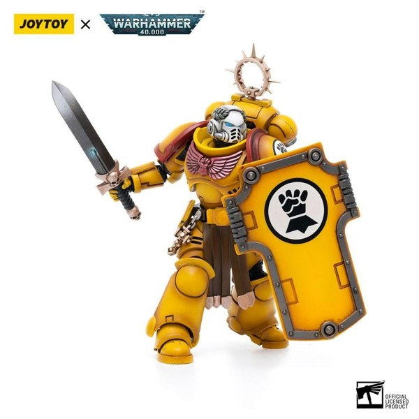 Joy Toys Warhammer 40K Imperial Fists Veteran Brother Thracius 1:18 Scale Joy Toy JT3013