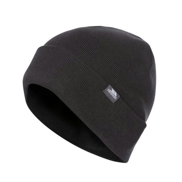 Trespass Unisex Adult Crackle Reflective Beanie - Black - 