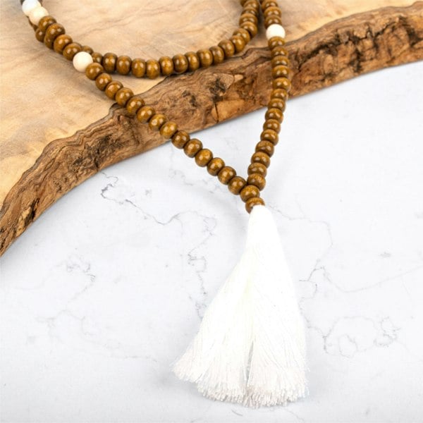 Myga Necklace - Wood