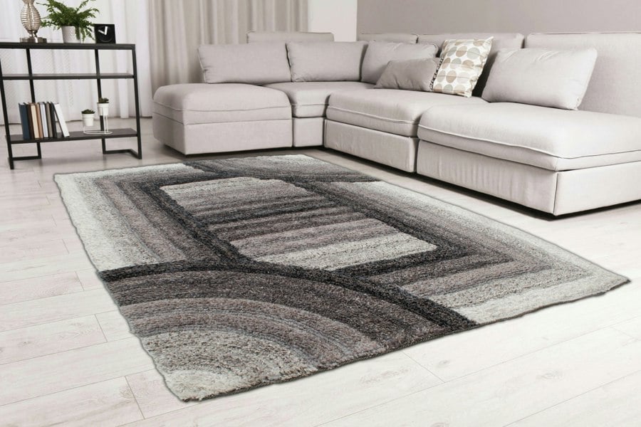 DS Living ULTRA PLUSH TRELLIS CHARCOAL