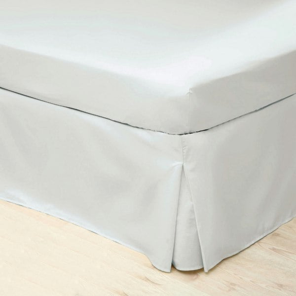Belledorm Easycare Percale Platform Valance - Cloud