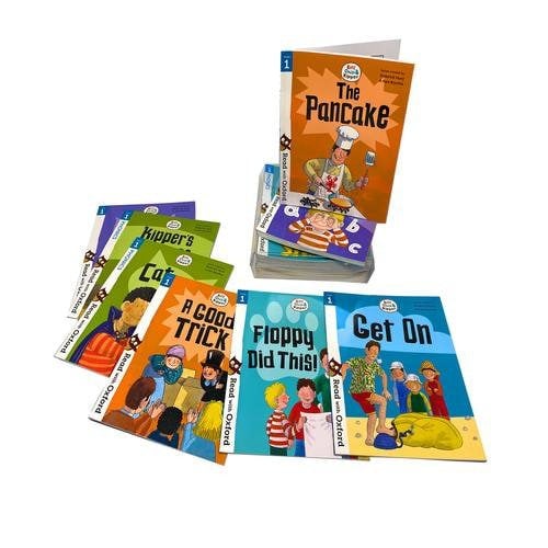 Biff, Chip And Kipper - 24 Books Collection Set (Read With Oxford Stage 1)