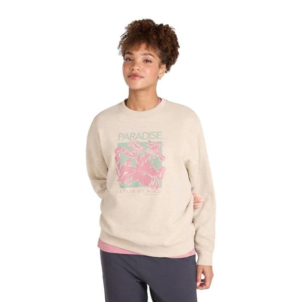 Animal Womens Dakota Graphic Sweatshirt - Cream