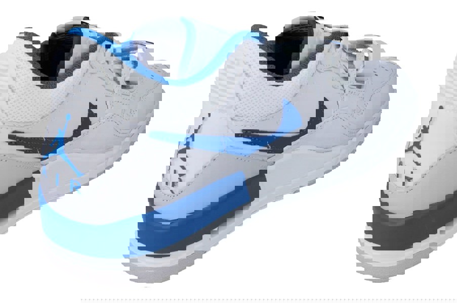 Nike Air Jordan Legacy 312 Low Mens Trainers Hj3480  140 - Off White Military Blue 140 - Photo 2