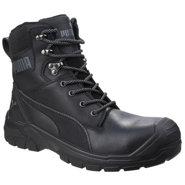 Puma Safety Puma Conquest Mens S3 WP Side Zip Composite Metal-Free Work Safety Boots