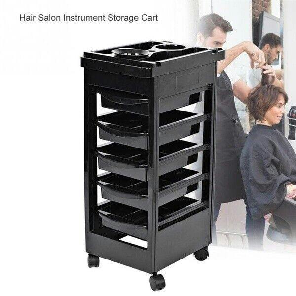 HYGRAD BUILT TO SURVIVE Multi purpose Storage trolley for Hairdressers Nail Salon Tattoo artist Spa UK