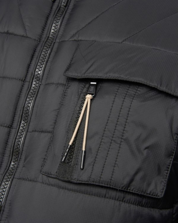 Duck and Cover Carricore Padded Jacket Black