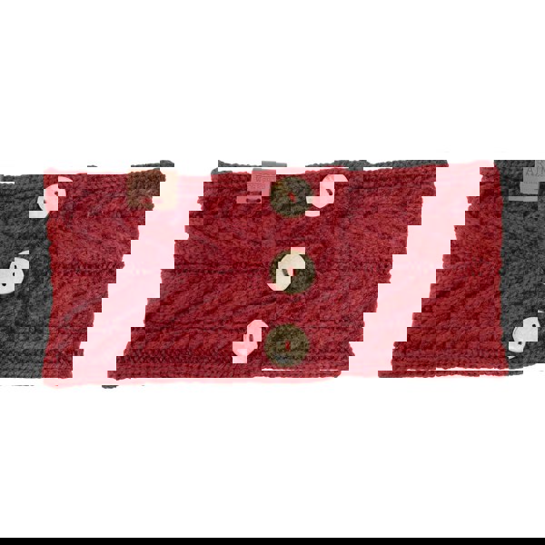 Aran Button Headband Shop the Aran Button Headband | Cable Knit with Button Detail