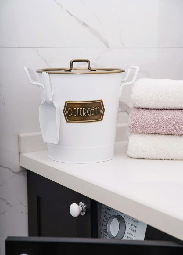 Rozi White Detergent Storage Box