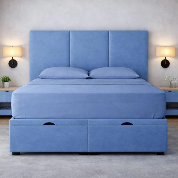 Great British Beds Three Panel Divan Ottoman Bed