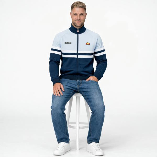 Ellesse Rimini Track Top Jacket Blue/Light Blue