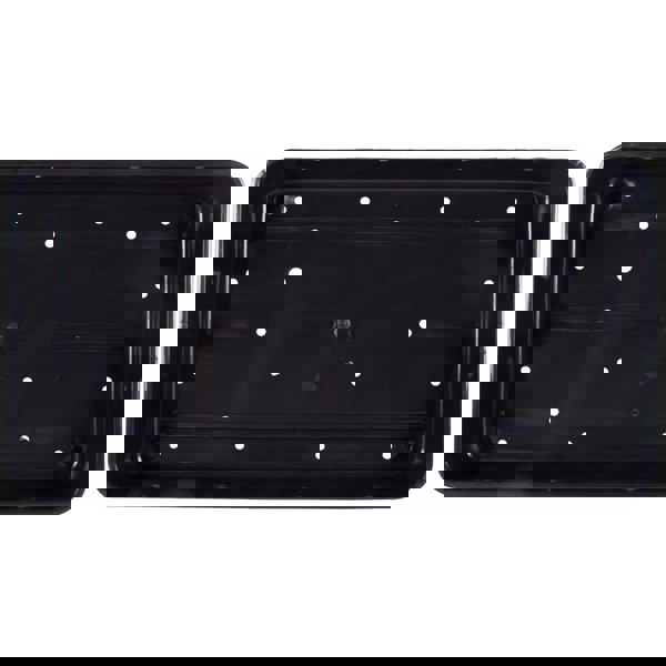 3 x Plastic Heavy Duty Seed Trays With Strong Rim For Extra Rigidity Ideal For Gardens & Greenhouse