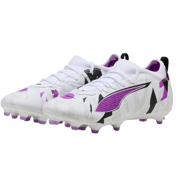 Puma Childrens/Kids Ultra 5 Match Forever Firm Ground Football Boots - White