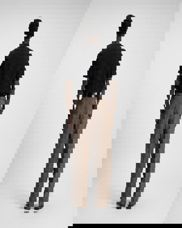 HUGO Dugolini Mens Cotton-Jersey T-Shirt with Embroidered Logo Artwork  - Black 001