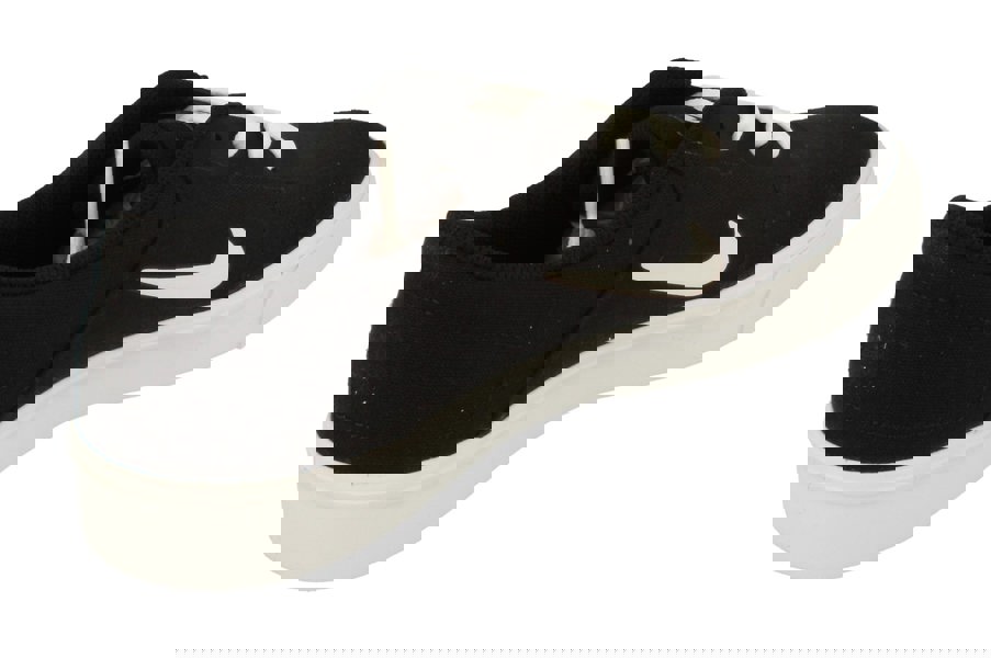 Nike Sb Portmore Canvas Mens Trainers 723874  001 - Black White 001 - Photo 2