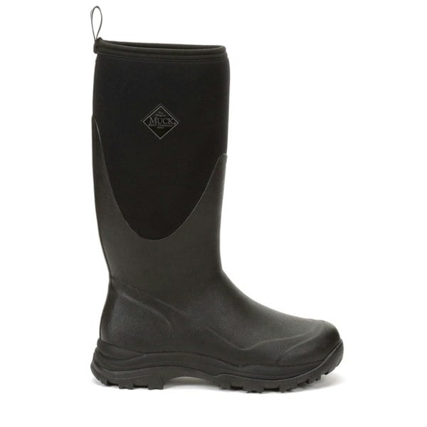 Muck Boots Outpost Tall Men's Wellington Boots in Black