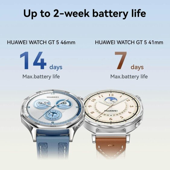 HUAWEI Watch GT 5 41mm White Android & iOS Compatible Smartwatch