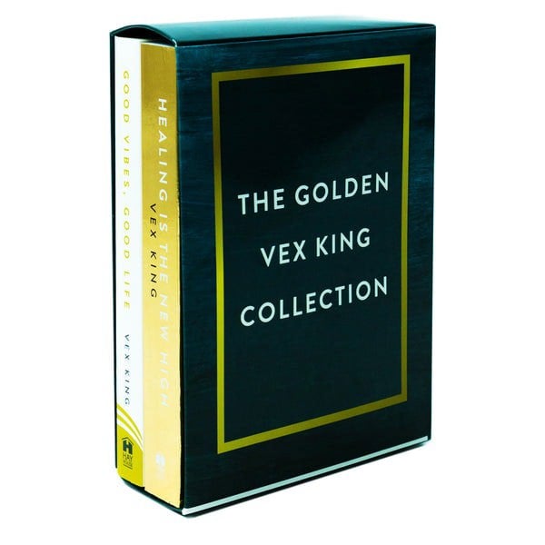 Ltd Healing Is the New High & Good Vibes, Good Life 2 Books Collection Box Set by Vex King