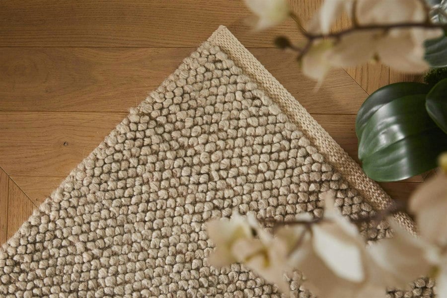 La Playa Natural Solid Rug | Coastal Breeze Collection