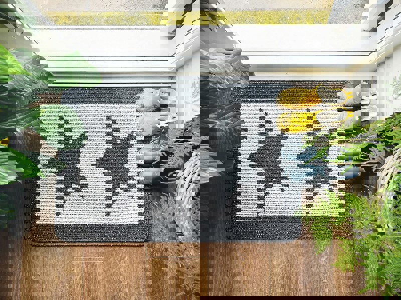 My Mat Stain Resistant Durable - Navy Star