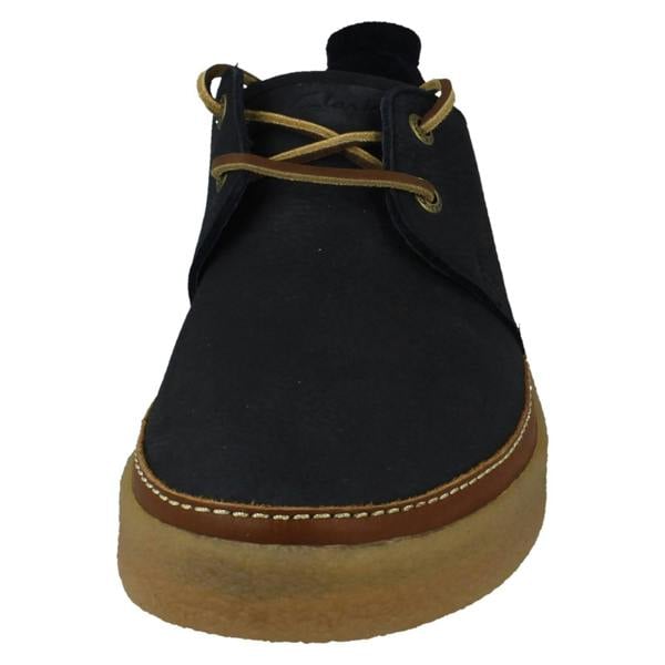 Clarks Mens Clarks Casual Crepe Sole Lace Up Shoes Clarkwood Low
