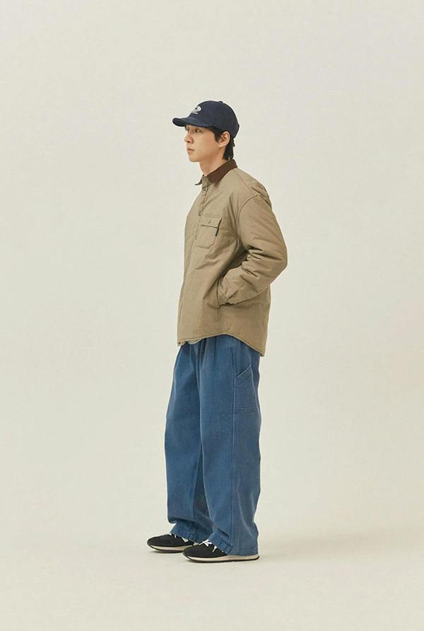 Kappy Design Padding Shirt Jacket