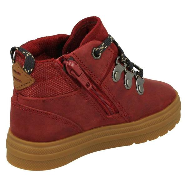 Clarks Boys Clarks Lace Up Detailed Ankle Boots Nova Hike T