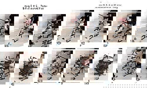 KAV - Value 2 pcs Office Desk Organiser Set ; Mesh Wall Hanging Magazine Literature Holder + 3 Tier Tray Desk Letter Tray Front-Load Portrait Foolscap