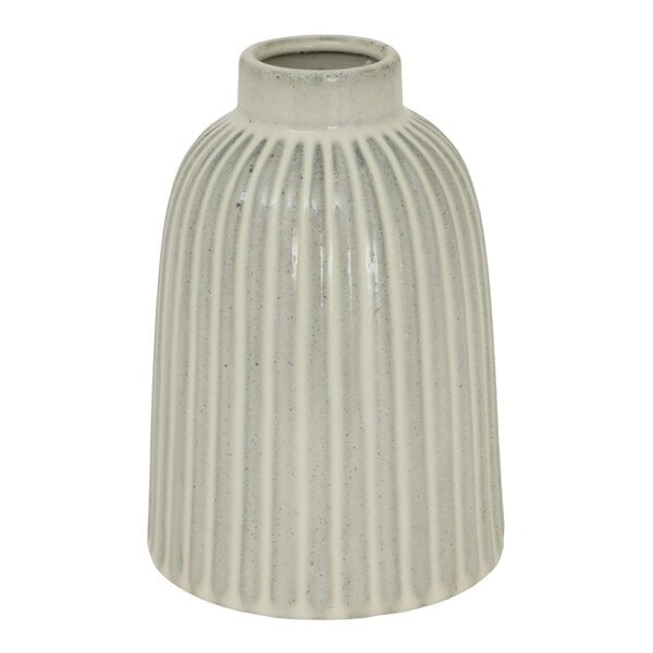 Hill Interiors Monte Bell Vase - White/Light Blue - One Size - White/Light Blue - 100% Mixed