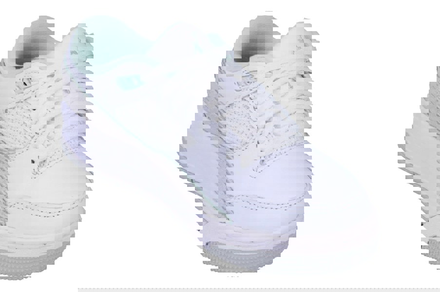 Nike Womens Air Jordan Flight Court Trainers Fz9854  105 - White Igloo Pure Platinum 105 - Photo 3