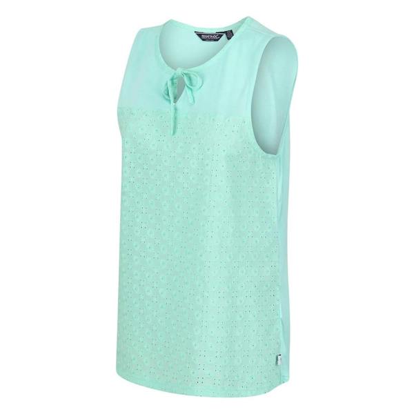 Regatta Womens/Ladies Janessa Patterned Sleeveless T-Shirt - Ocean Wave - 