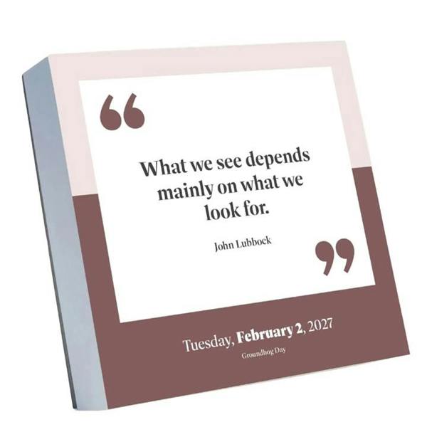 Inspire Desk Calendar 2027, Desk Calendars, Day To View, Lifestyle, Gift