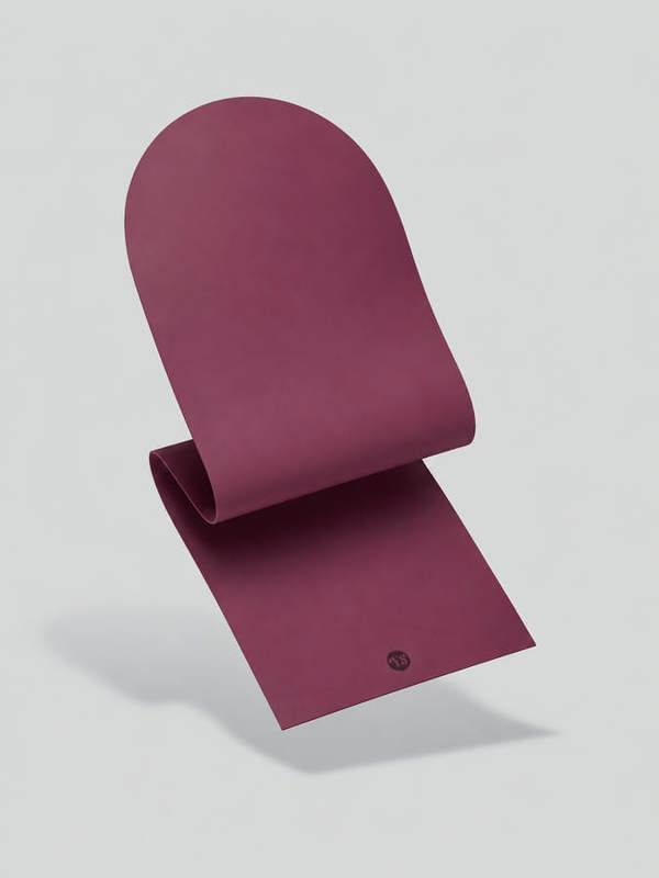 Yoga Studio Arch Grip Mat 4mm - Bordeaux