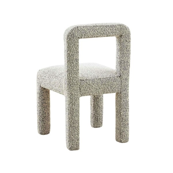 Furniture Edit Hazel Grey Boucle Dining Chair