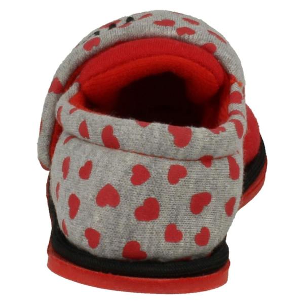 Disney Girls Disney Hook & Loop Slippers Minnie Mouse Boarder