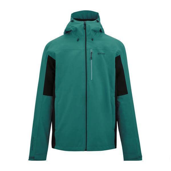 Regatta Mens Birchdale II Waterproof Jacket - Mediterranea/Black - 