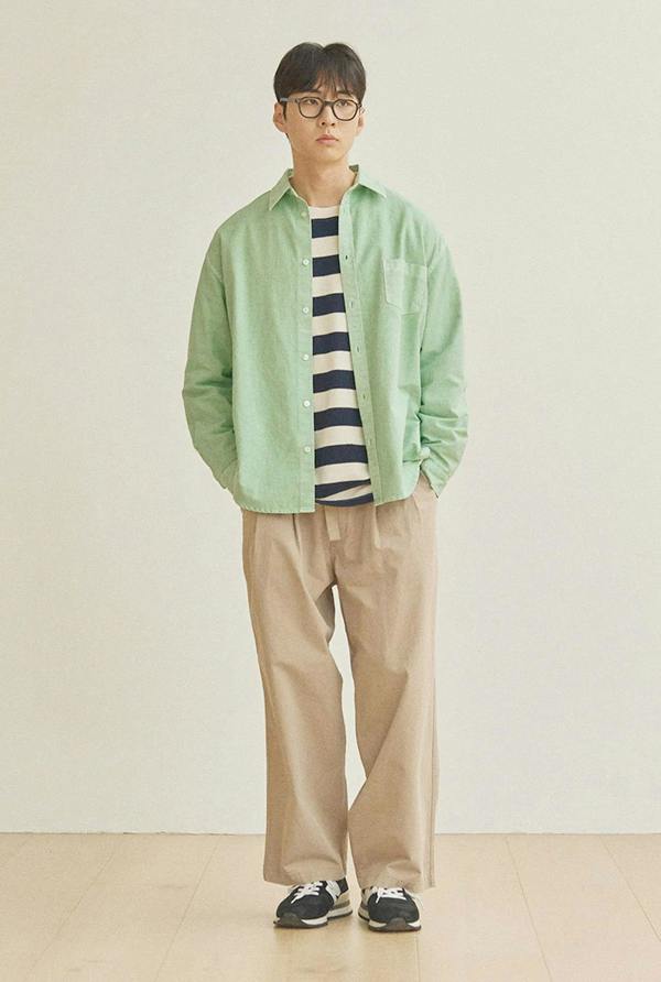 Kappy Design Two Tuck Wide Pants